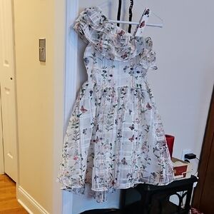 Ted Baker Striped Dress with Subtle Hues